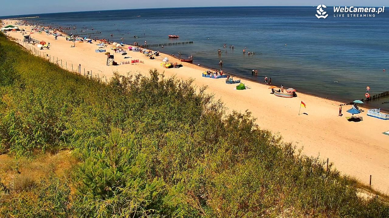 DZIWNÓW  - widok na plażę - 27 czerwiec 2026, 11:25