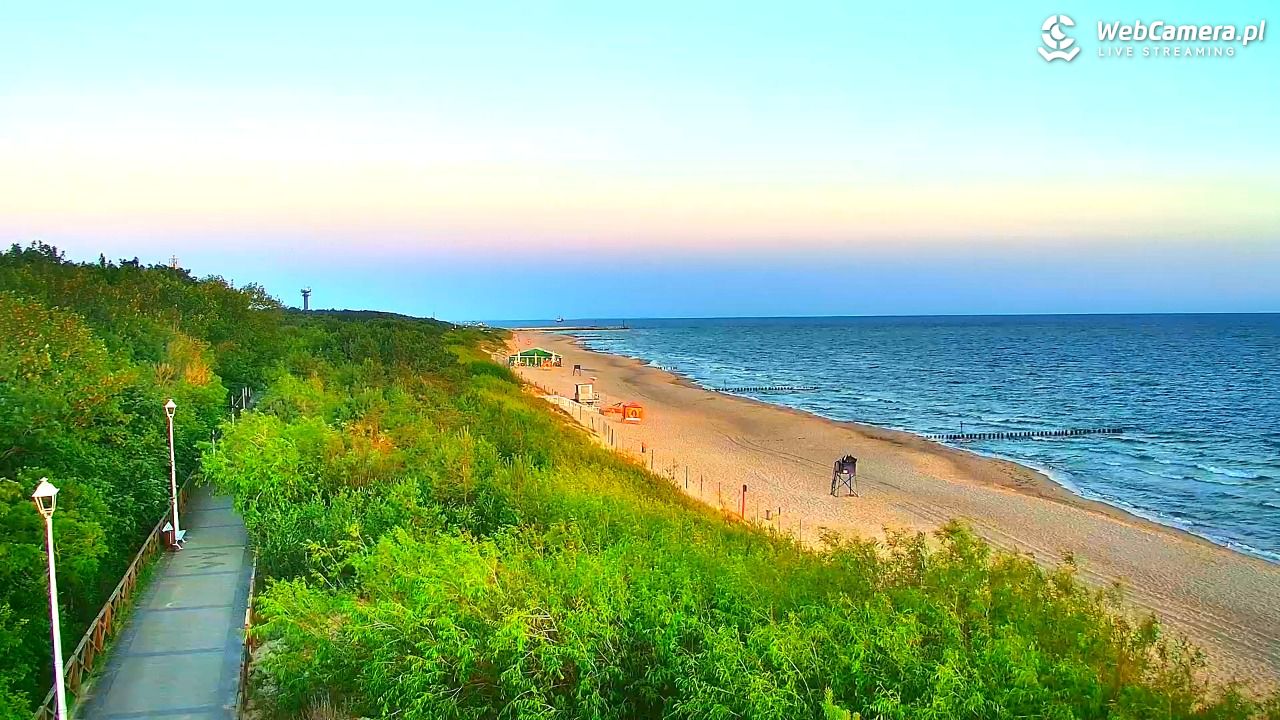 DZIWNÓW  - widok na plażę - 26 czerwiec 2026, 04:32