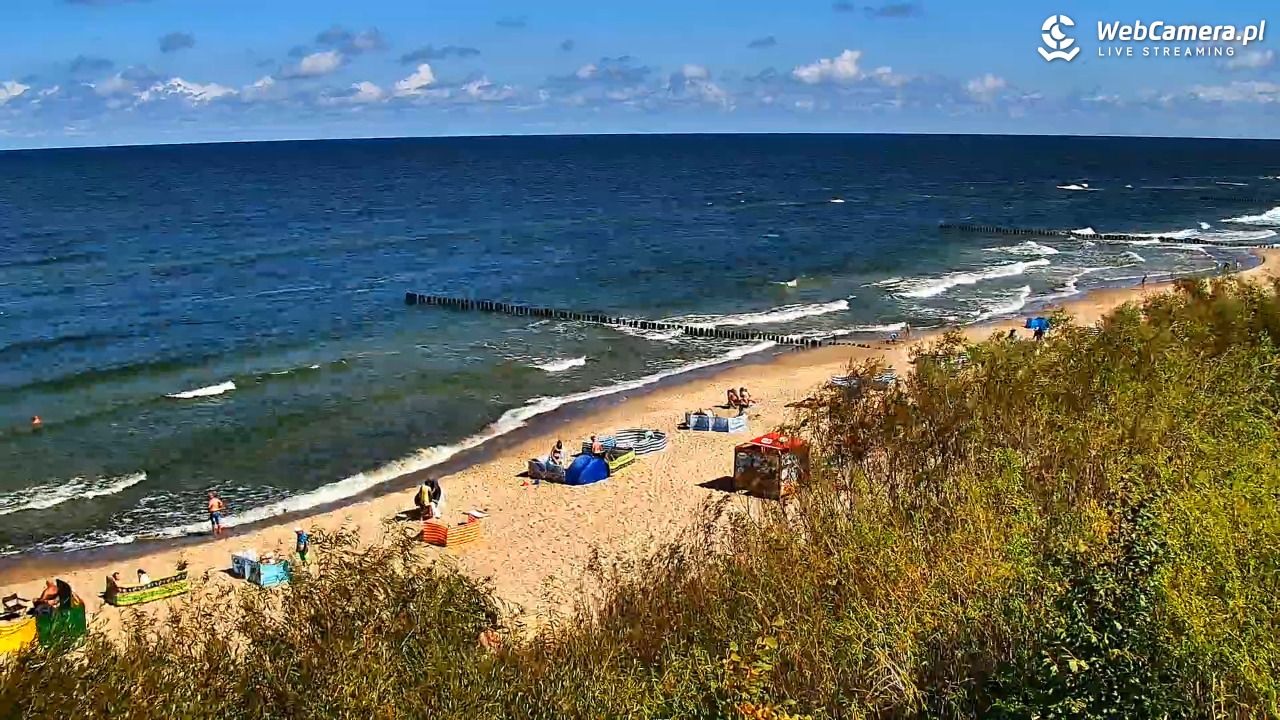 DZIWNÓW  - widok na plażę - 20 sierpień 2026, 11:40
