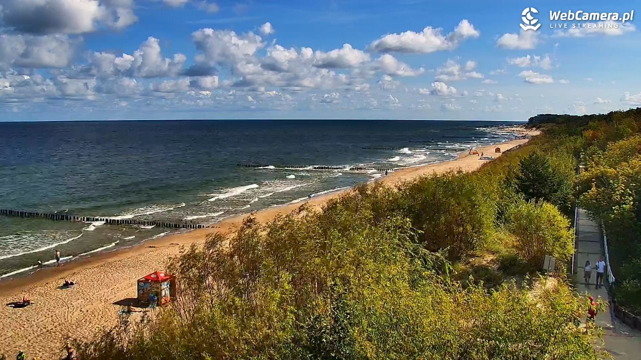 DZIWNÓW  - widok na plażę - 08 sierpień 2026, 10:11