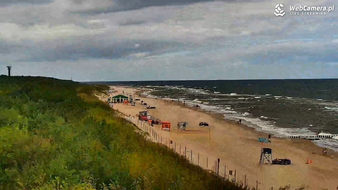 DZIWNÓW  - widok na plażę - 07 sierpień 2026, 11:21