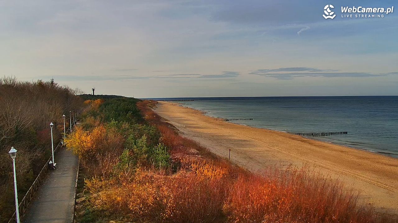 DZIWNÓW  - widok na plażę - 13 listopad 2025, 11:16