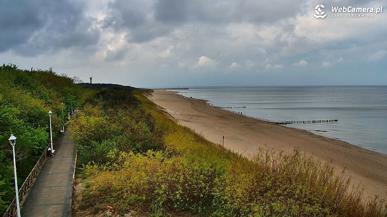 DZIWNÓW  - widok na plażę - 14 maj 2026, 09:55