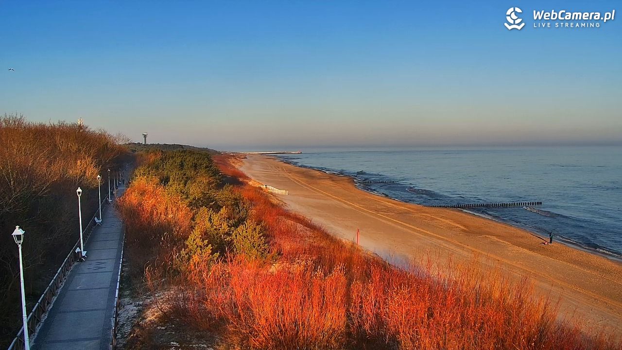 DZIWNÓW  - widok na plażę - 11 kwiecień 2026, 07:16