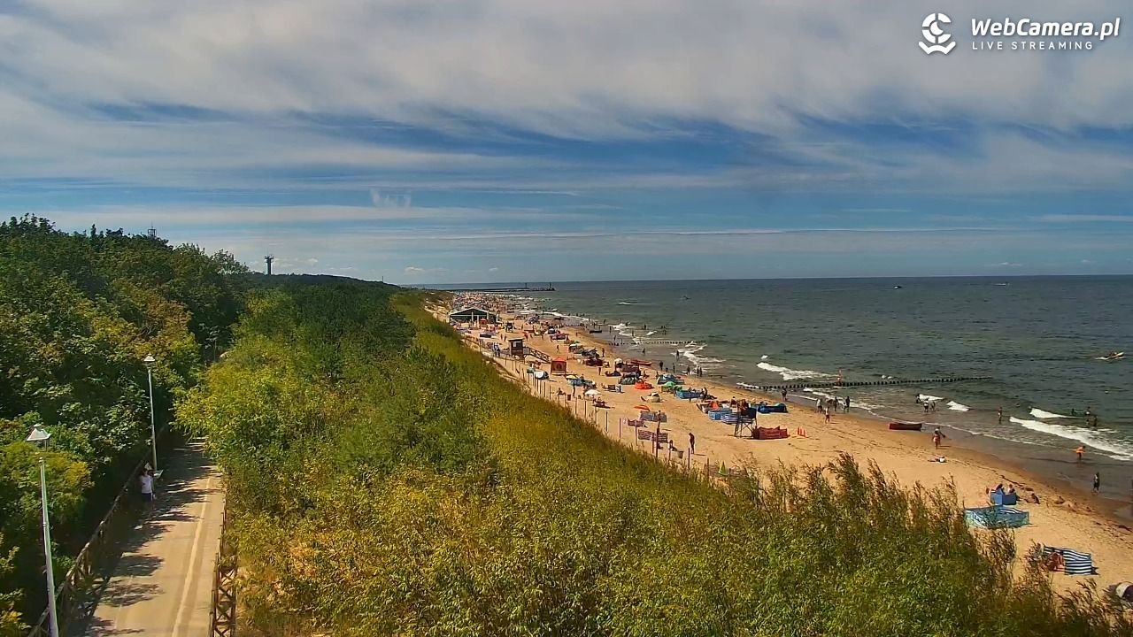 DZIWNÓW  - widok na plażę - 10 lipiec 2026, 13:04