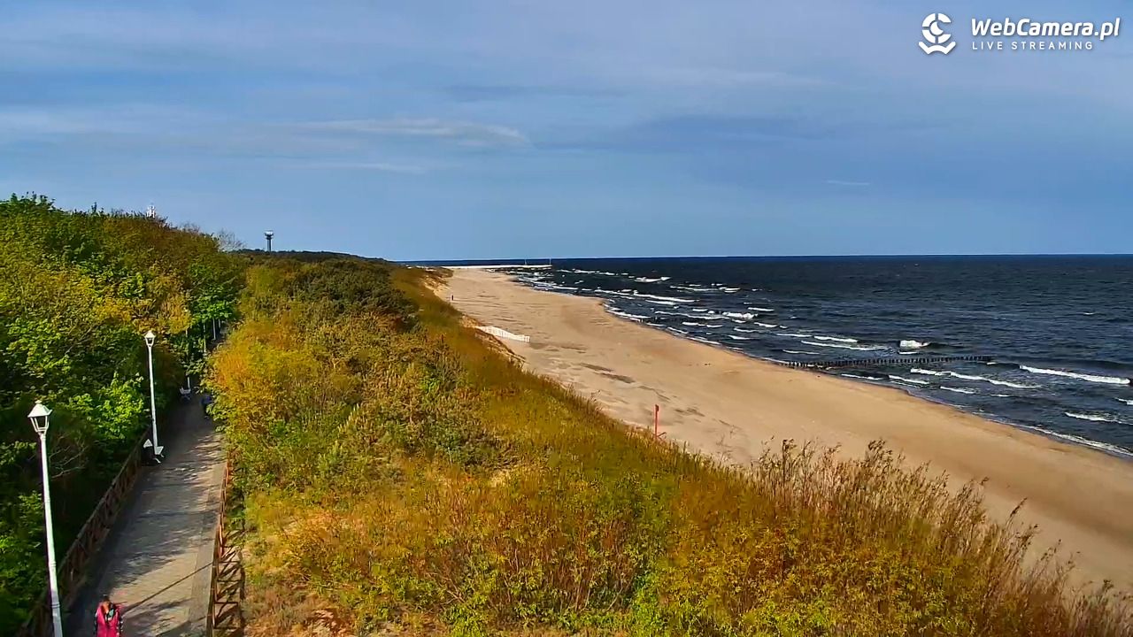 DZIWNÓW  - widok na plażę - 13 maj 2026, 08:14