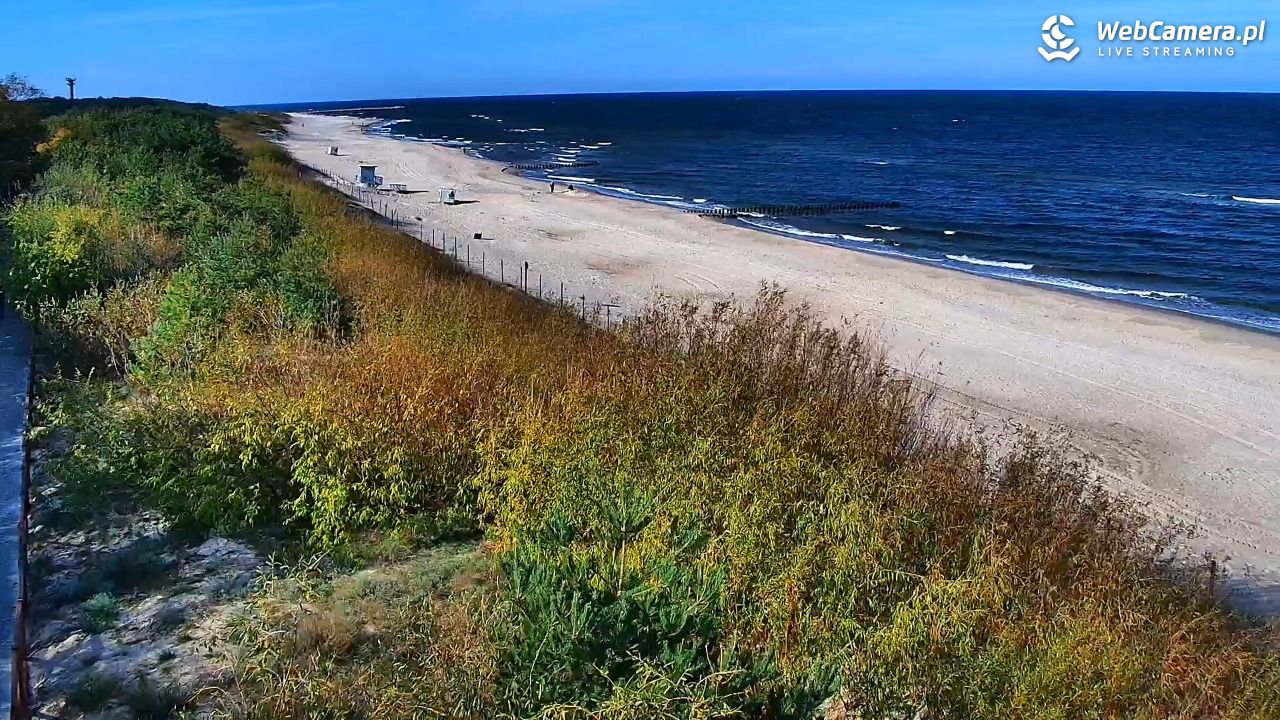 DZIWNÓW  - widok na plażę - 05 październik 2026, 09:17