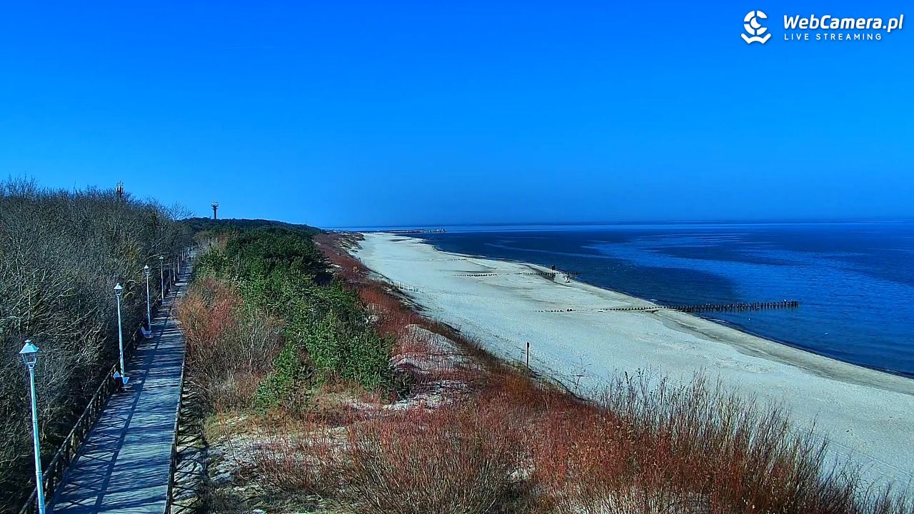 DZIWNÓW  - widok na plażę - 19 marzec 2026, 10:19