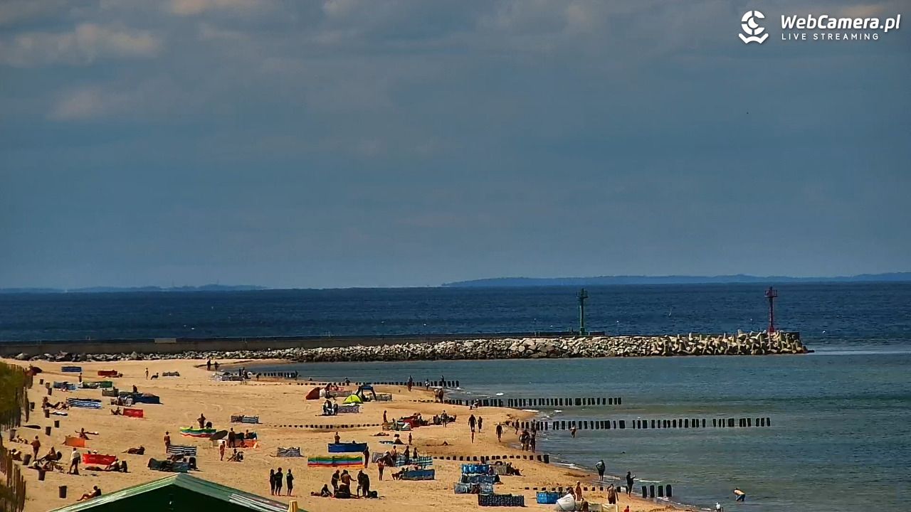 DZIWNÓW  - widok na plażę - 12 czerwiec 2026, 12:55