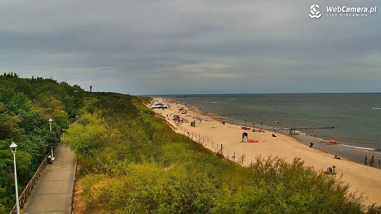 DZIWNÓW  - widok na plażę - 05 lipiec 2025, 14:17