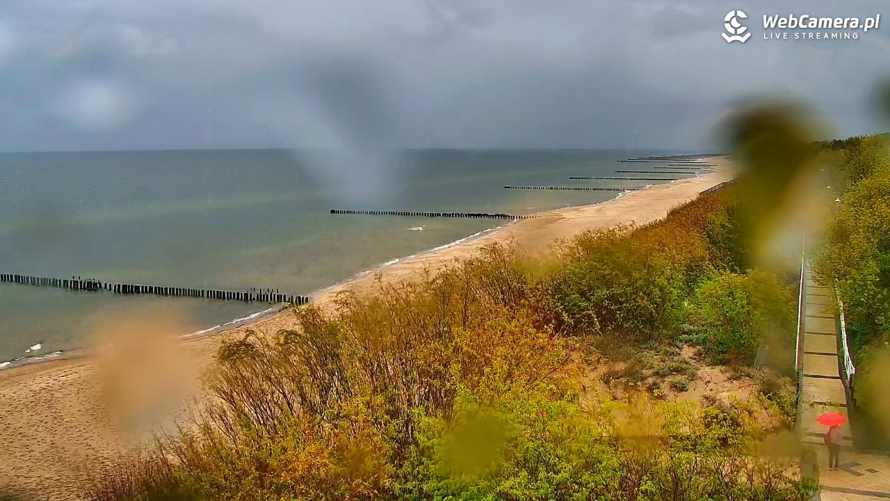 DZIWNÓW  - widok na plażę - 14 maj 2026, 12:45