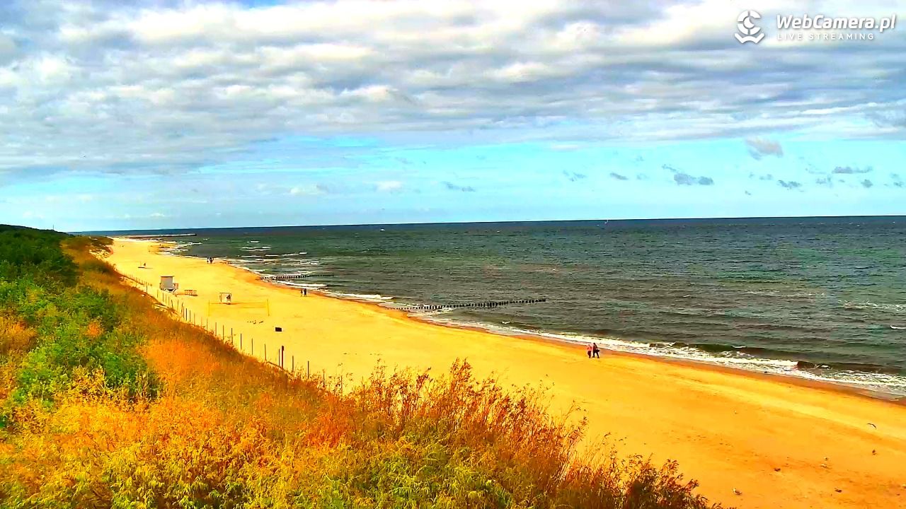 DZIWNÓW  - widok na plażę - 18 wresień 2026, 10:21