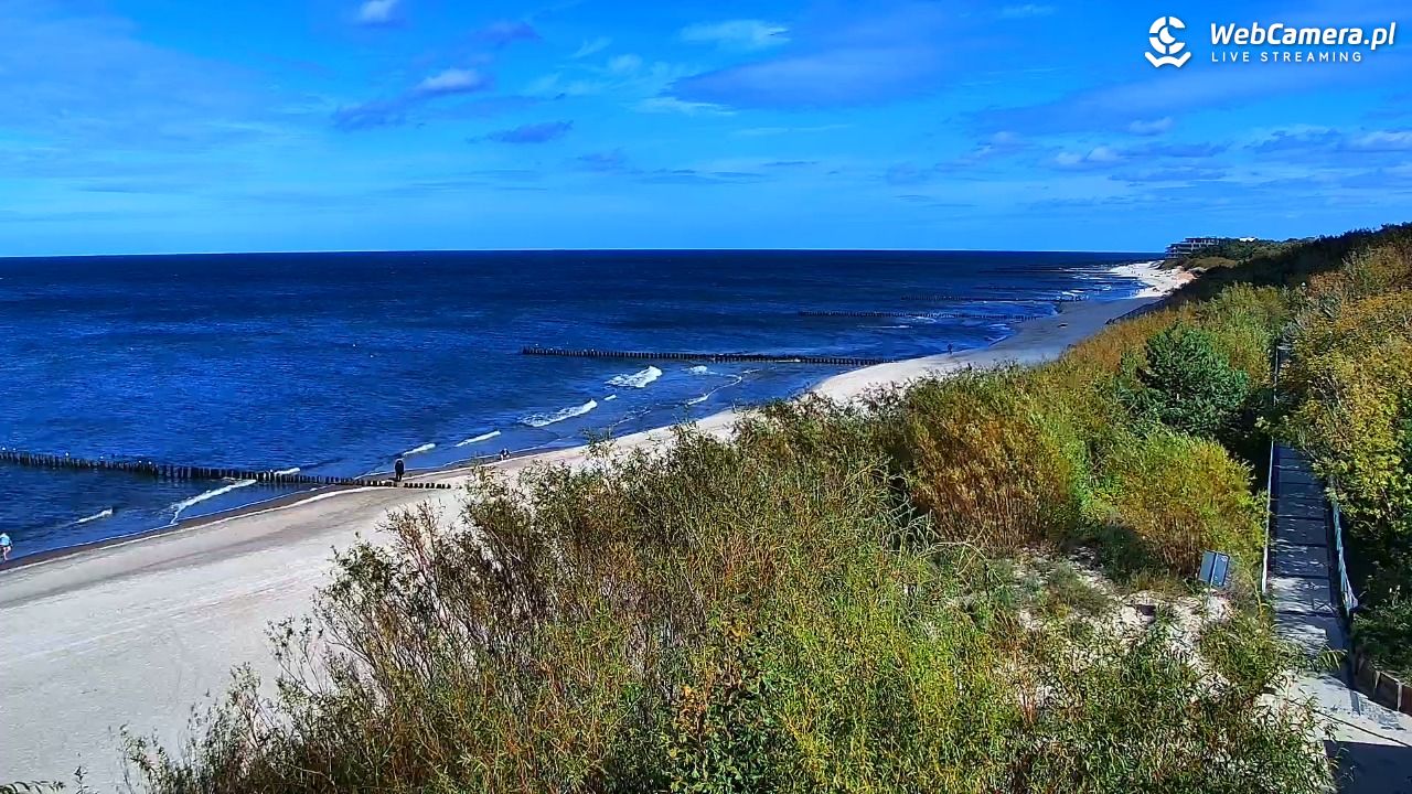 DZIWNÓW  - widok na plażę - 19 wresień 2026, 13:56