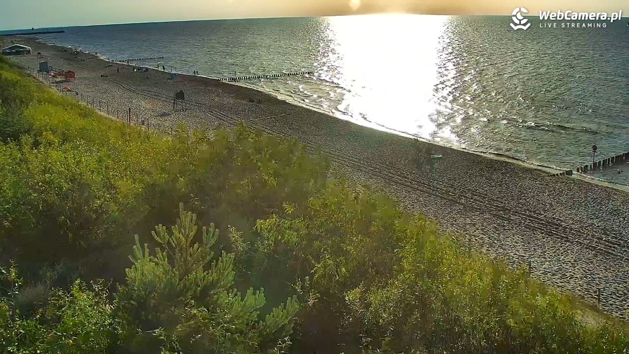 DZIWNÓW  - widok na plażę - 26 czerwiec 2026, 19:40