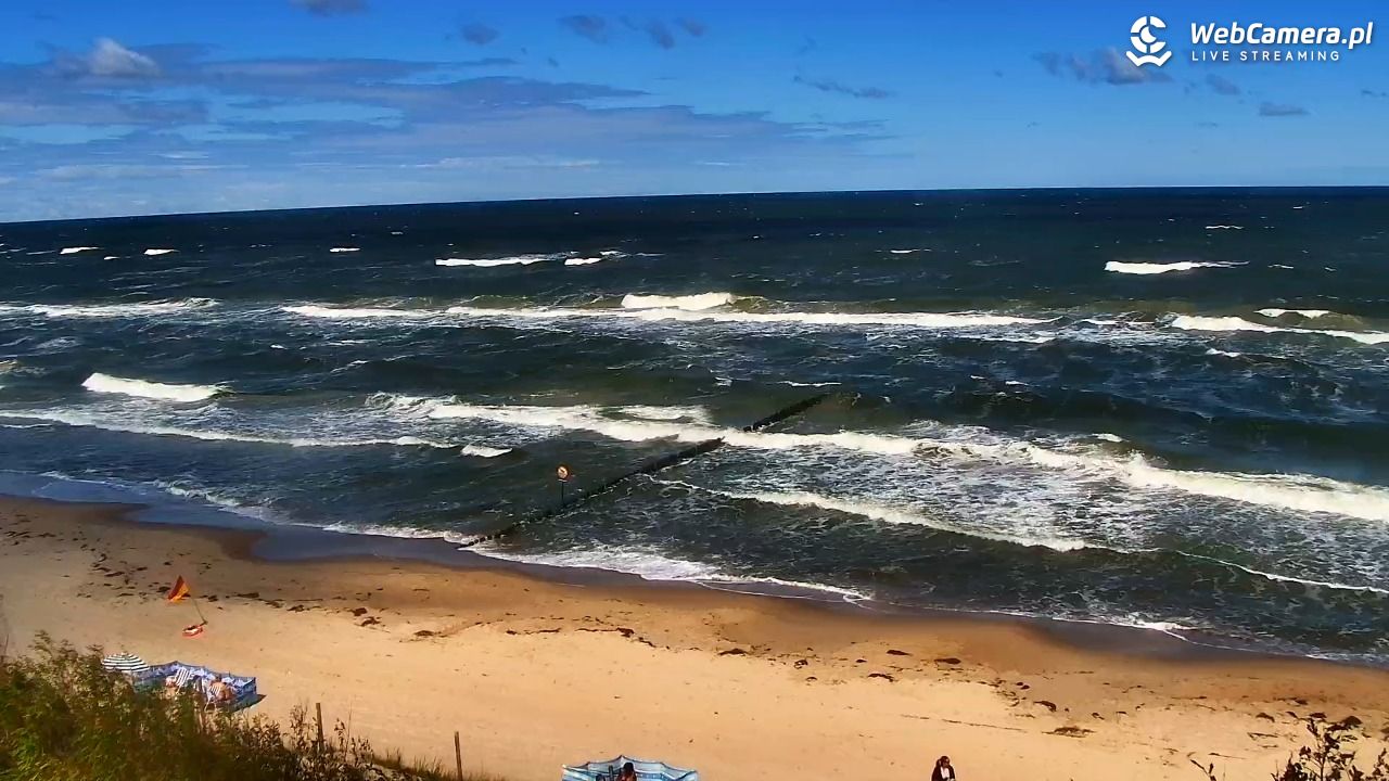 DZIWNÓW  - widok na plażę - 23 lipiec 2026, 11:27