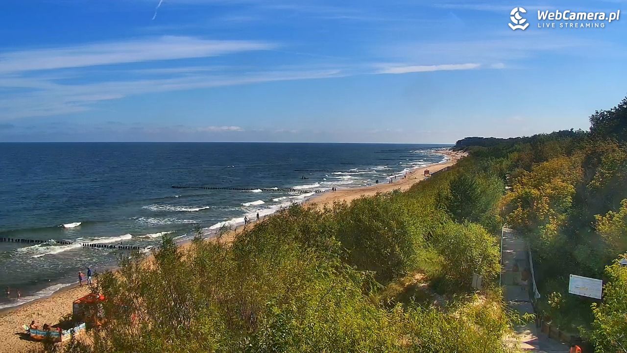 DZIWNÓW  - widok na plażę - 10 lipiec 2026, 10:08