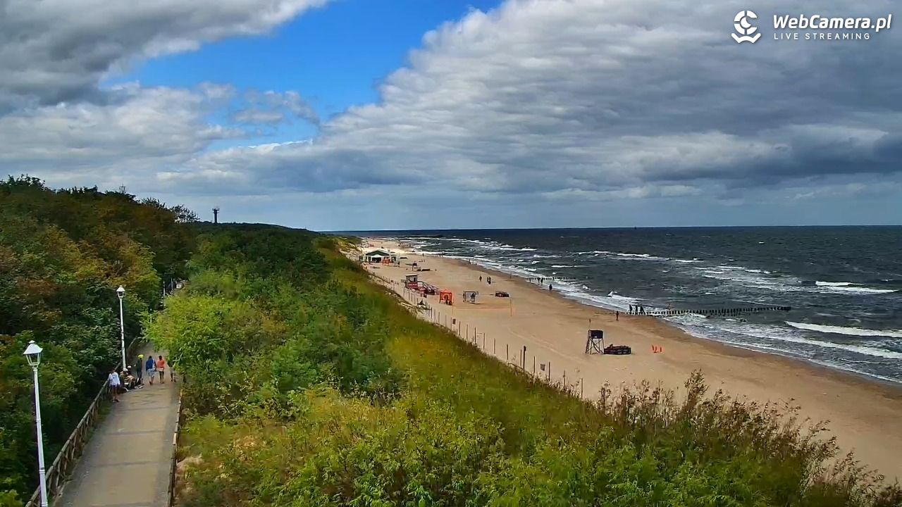 DZIWNÓW  - widok na plażę - 07 sierpień 2026, 11:59