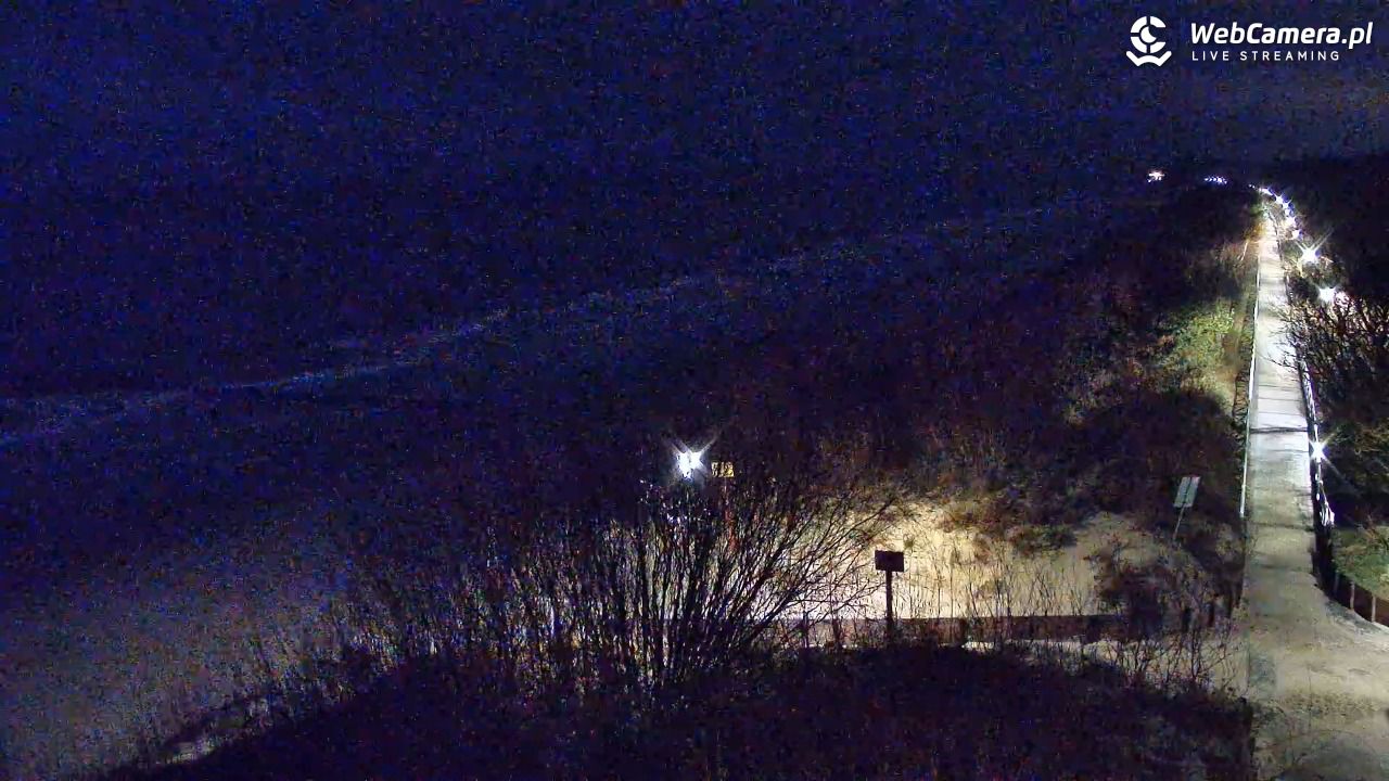 DZIWNÓW  - widok na plażę - 31 grudzień 2025, 23:13