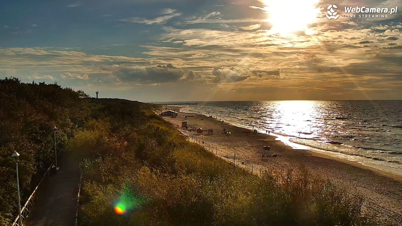 DZIWNÓW  - widok na plażę - 18 sierpień 2026, 18:56