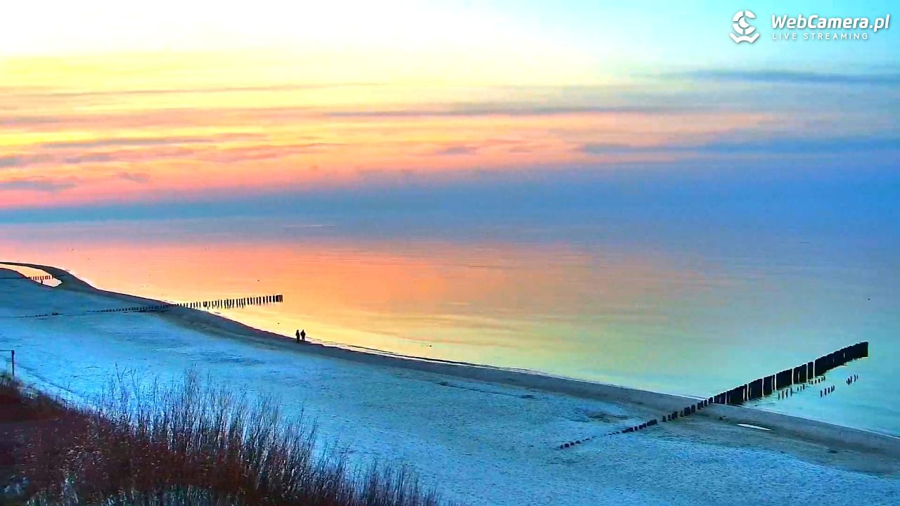 DZIWNÓW  - widok na plażę - 09 marzec 2026, 17:53