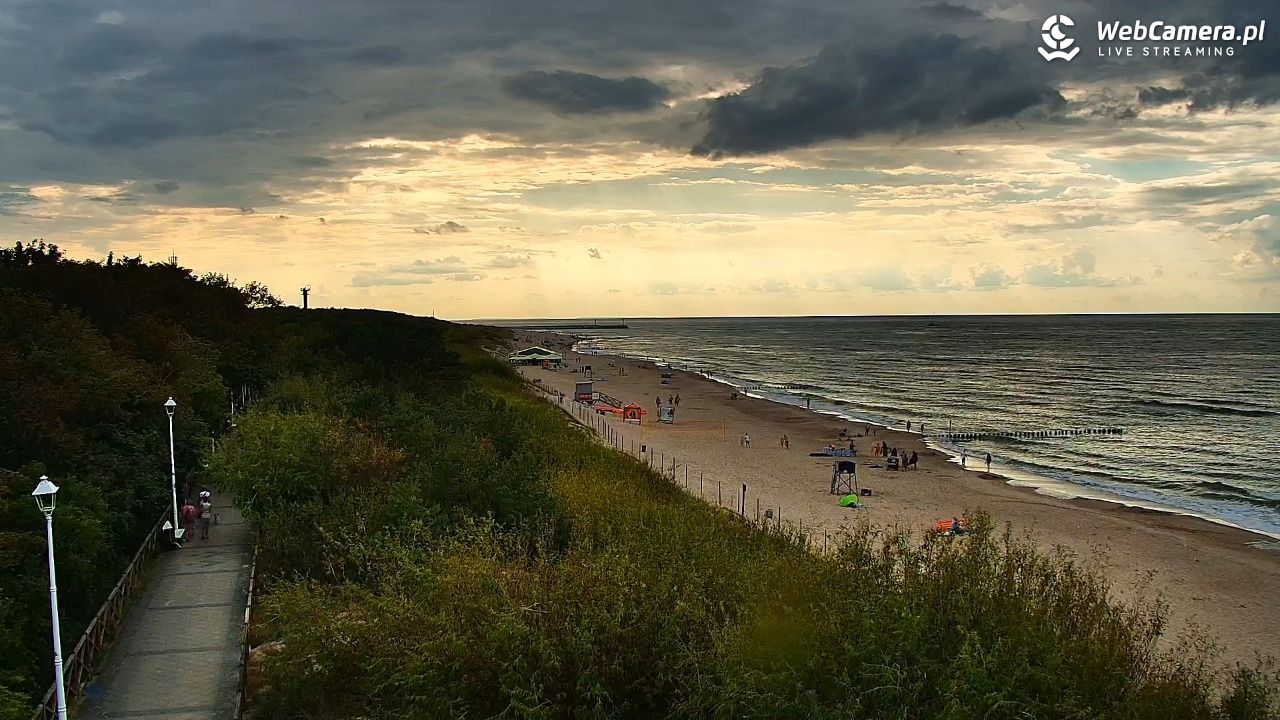 DZIWNÓW  - widok na plażę - 20 sierpień 2026, 17:08