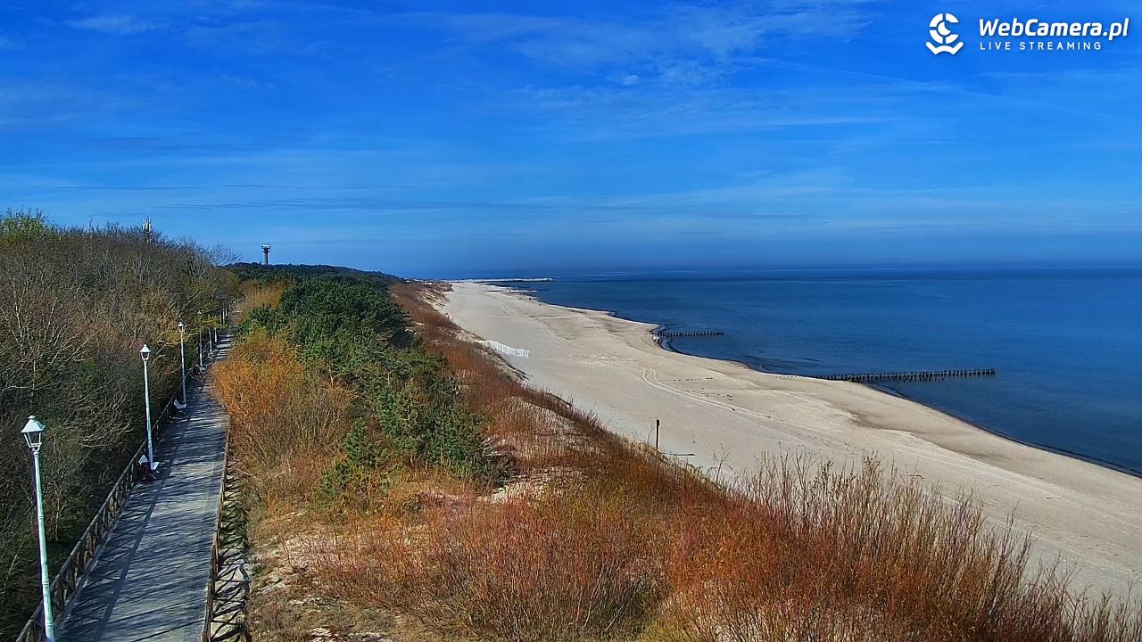 DZIWNÓW  - widok na plażę - 18 kwiecień 2026, 09:39