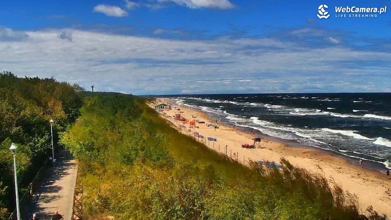 DZIWNÓW  - widok na plażę - 23 lipiec 2026, 11:56