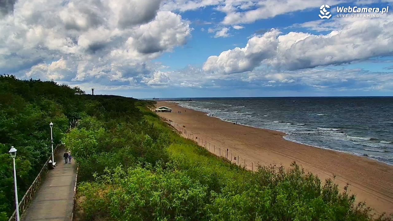 DZIWNÓW  - widok na plażę - 13 czerwiec 2026, 13:38