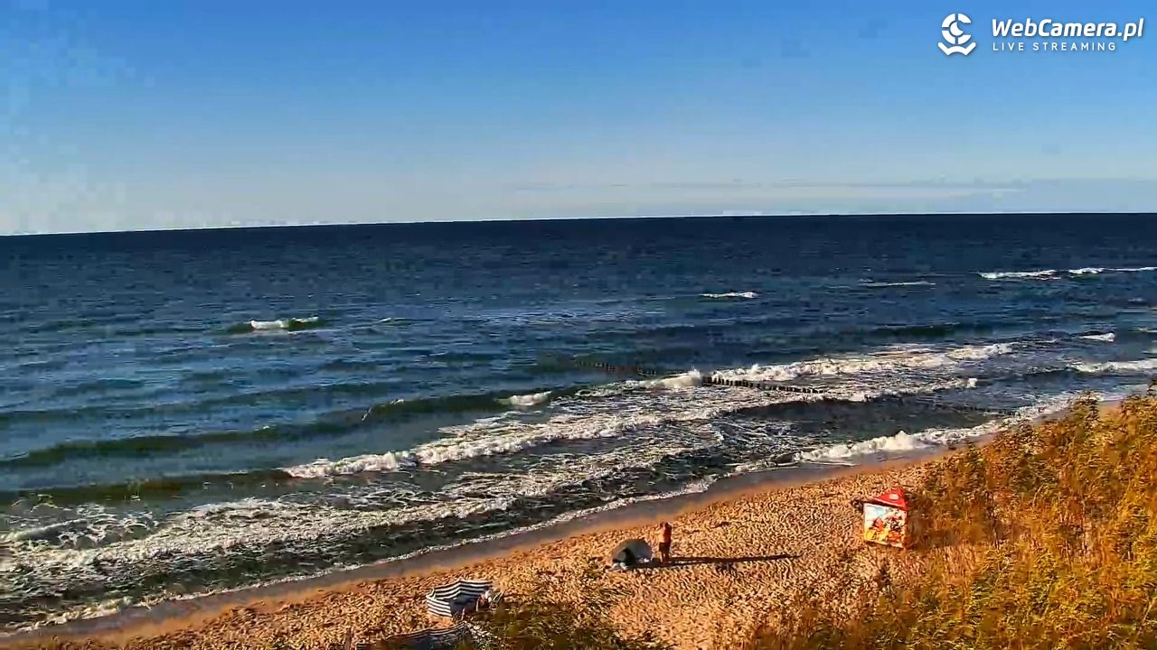 DZIWNÓW  - widok na plażę - 23 lipiec 2026, 18:55