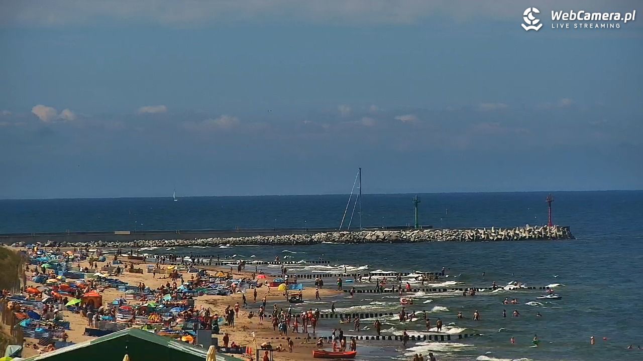 DZIWNÓW  - widok na plażę - 10 lipiec 2026, 12:19
