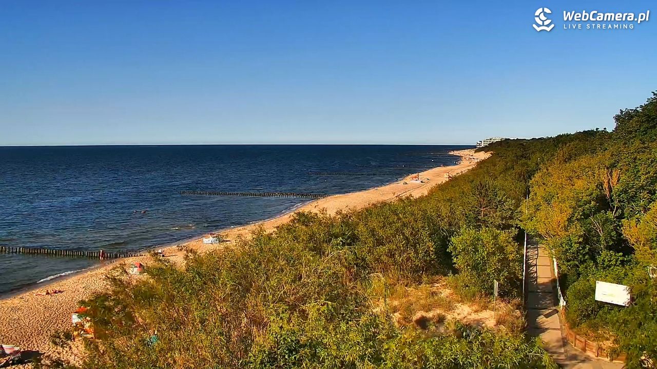 DZIWNÓW  - widok na plażę - 26 czerwiec 2026, 18:42