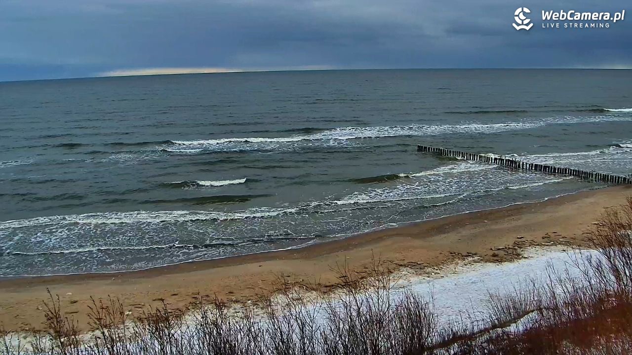 DZIWNÓW  - widok na plażę - 15 luty 2026, 10:09