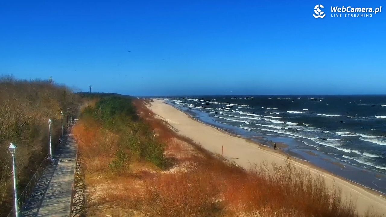 DZIWNÓW  - widok na plażę - 07 kwiecień 2026, 10:26
