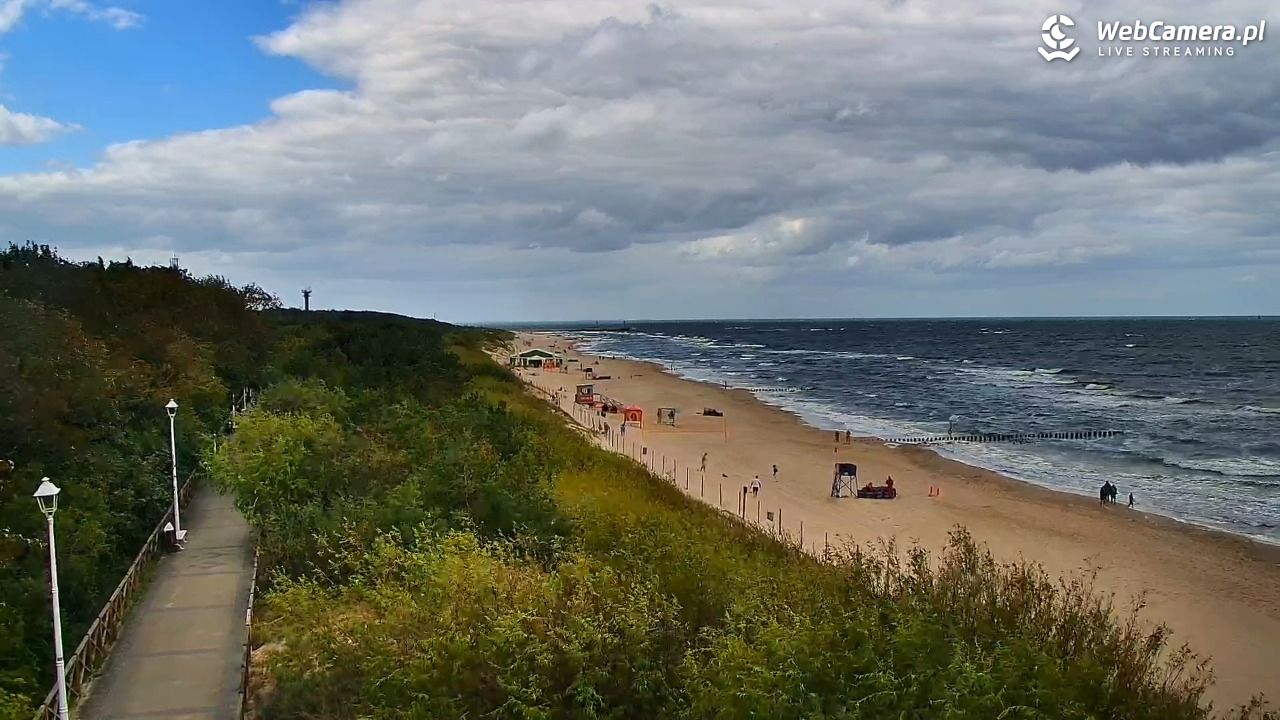 DZIWNÓW  - widok na plażę - 07 sierpień 2026, 12:48