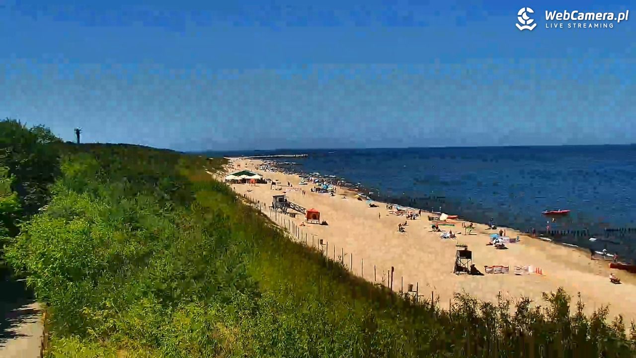 DZIWNÓW  - widok na plażę - 26 czerwiec 2026, 11:45