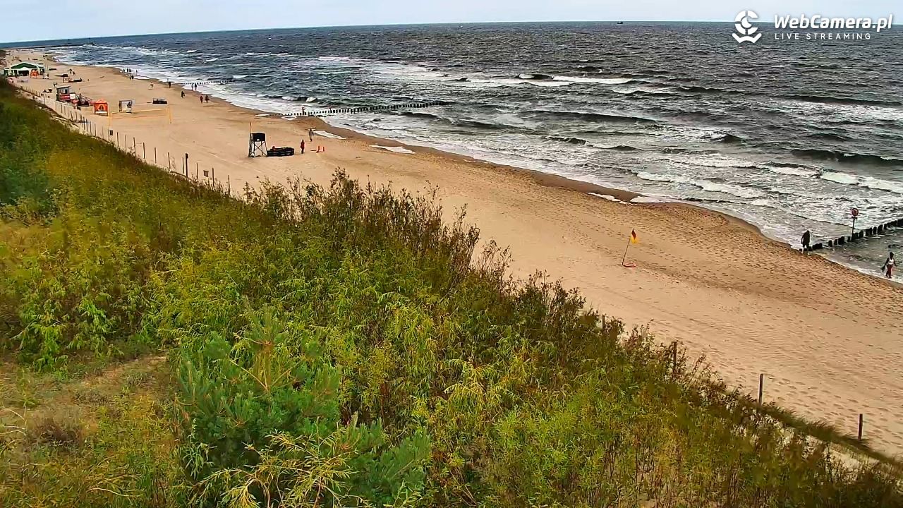 DZIWNÓW  - widok na plażę - 07 sierpień 2026, 12:43