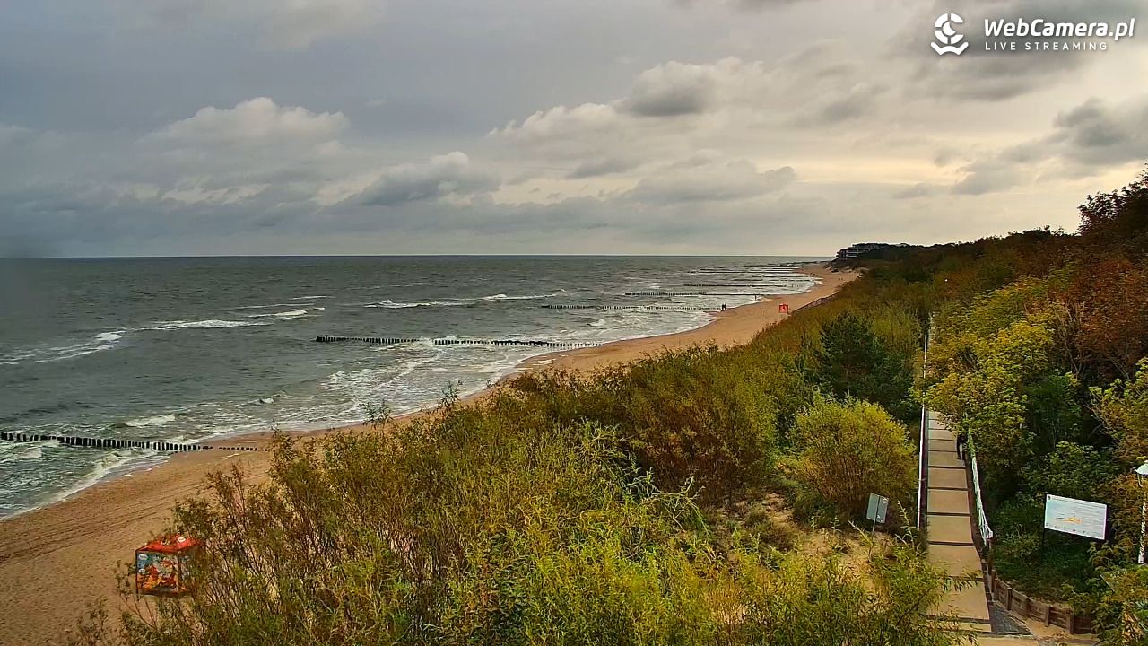 DZIWNÓW  - widok na plażę - 04 wresień 2026, 08:57