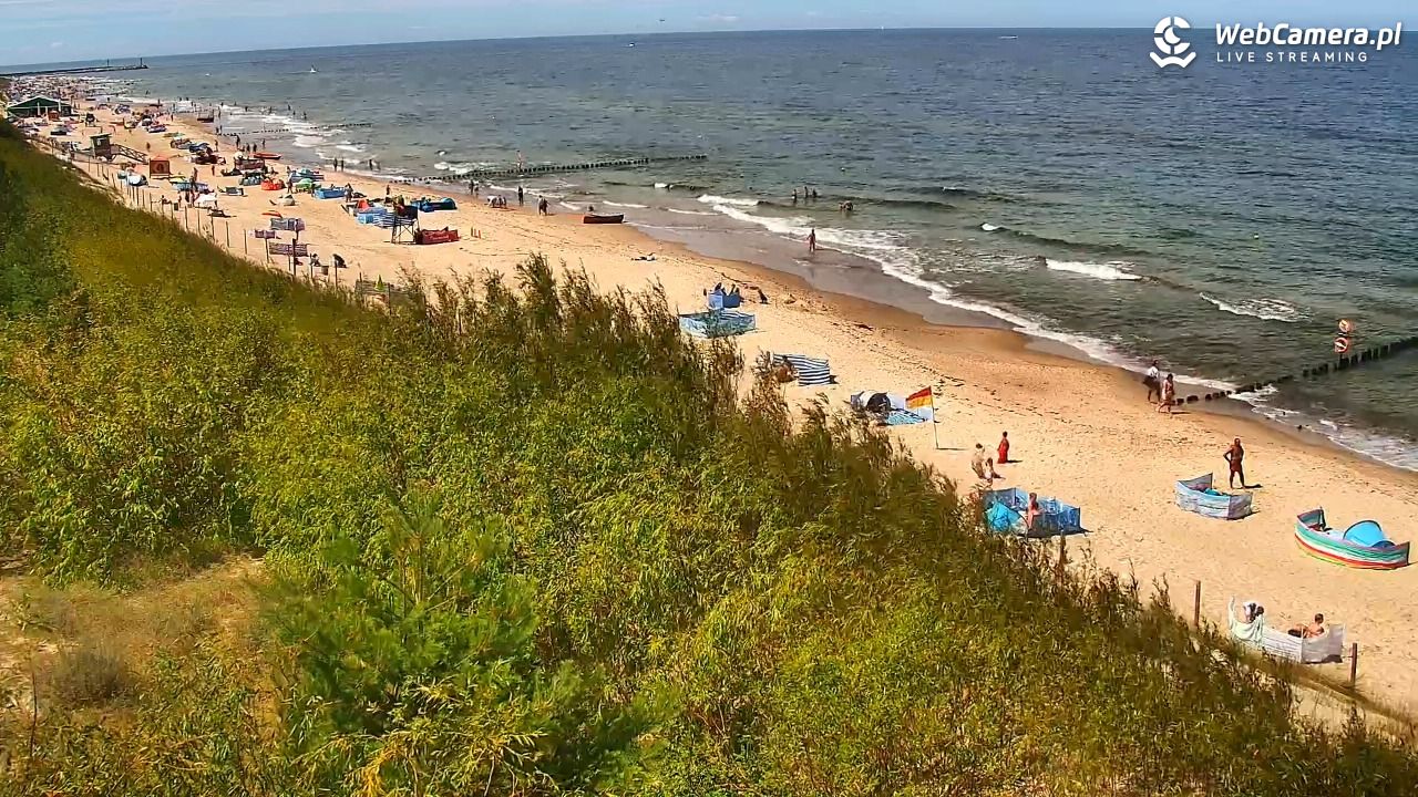 DZIWNÓW  - widok na plażę - 10 lipiec 2026, 13:05