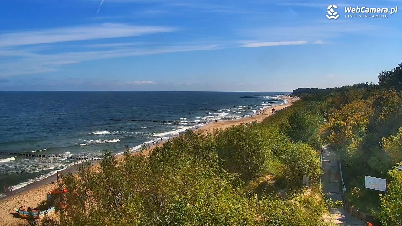DZIWNÓW  - widok na plażę - 10 lipiec 2026, 10:08
