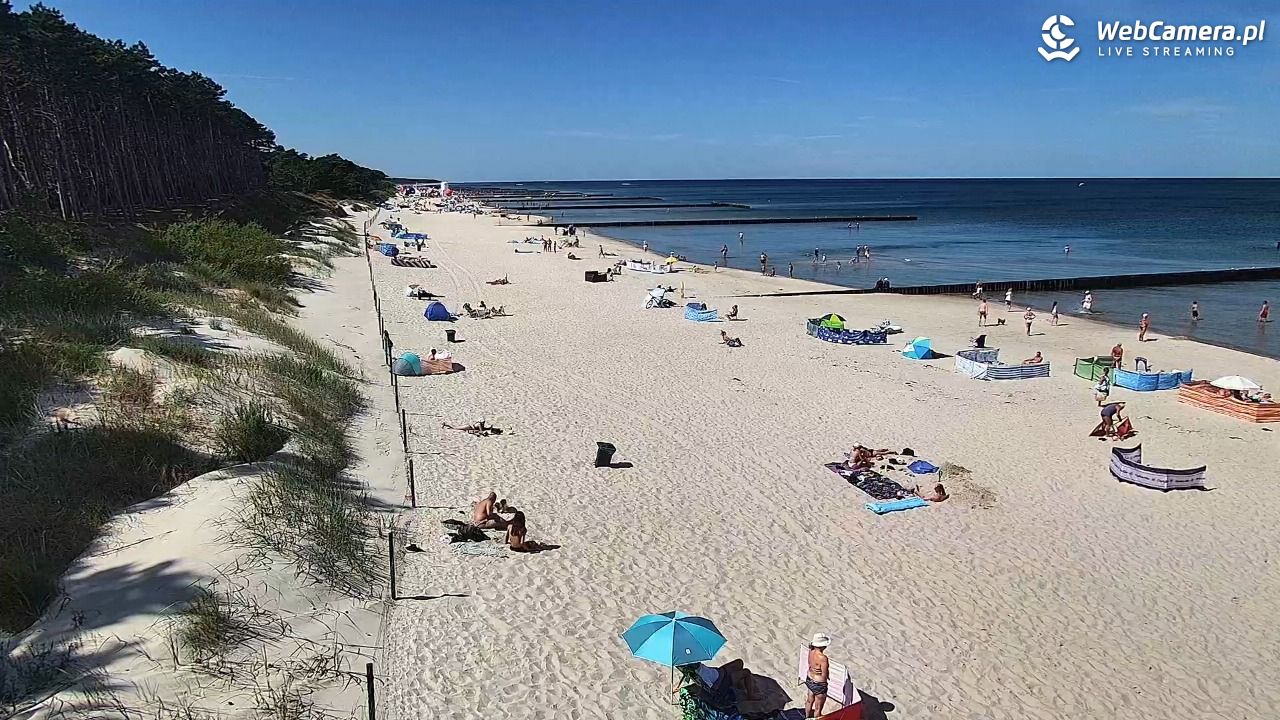 Dźwirzyno - widok na plażę NOWOŚĆ - 09 sierpień 2026, 11:56