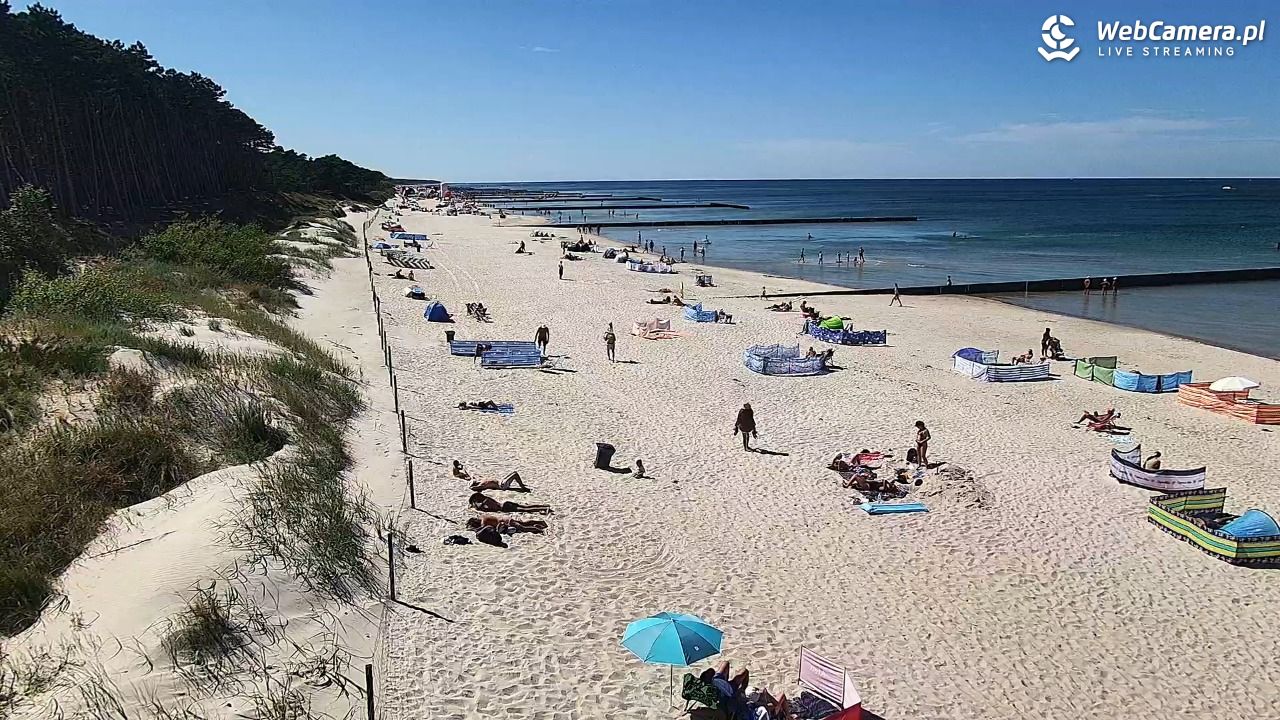 Dźwirzyno - widok na plażę NOWOŚĆ - 09 sierpień 2026, 14:14