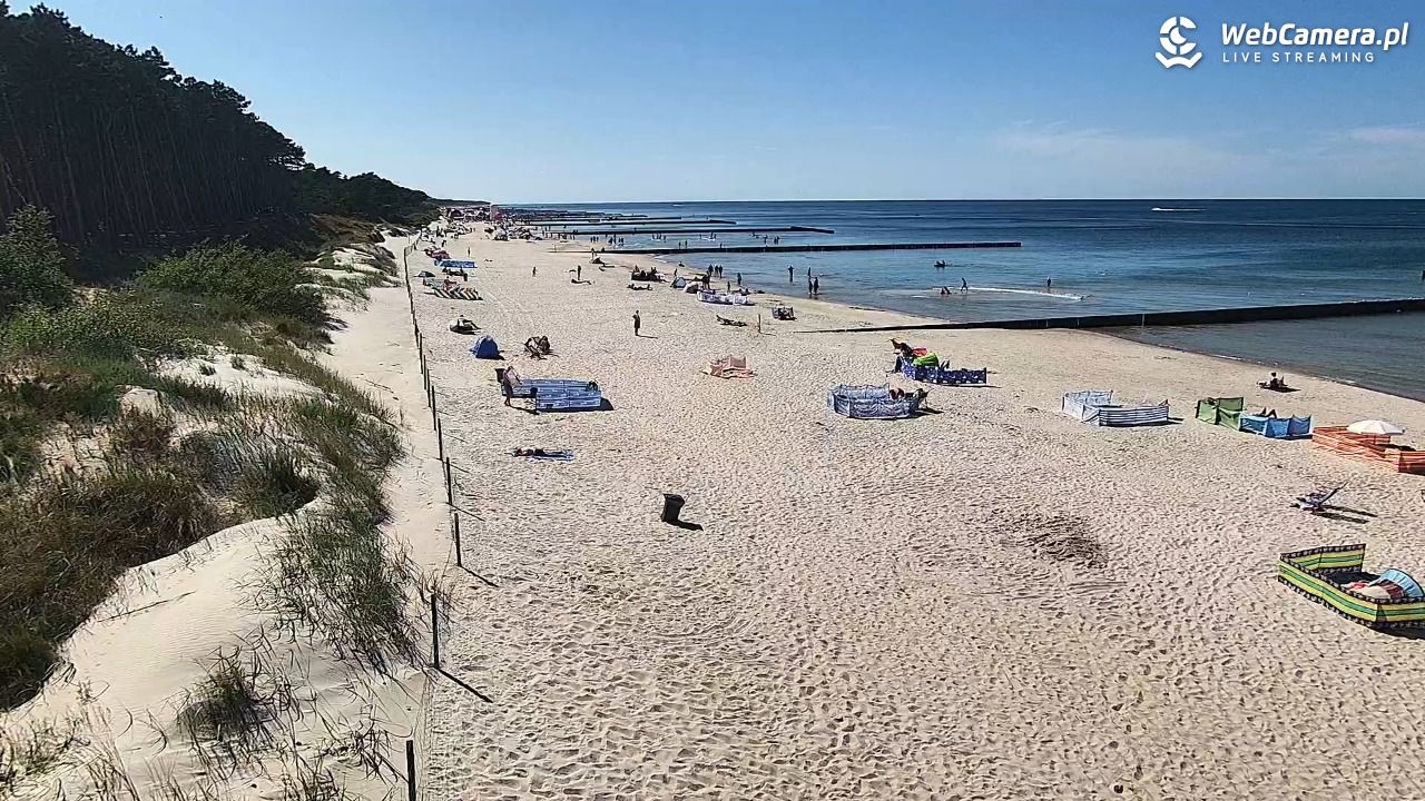 Dźwirzyno - widok na plażę NOWOŚĆ - 09 sierpień 2026, 15:04