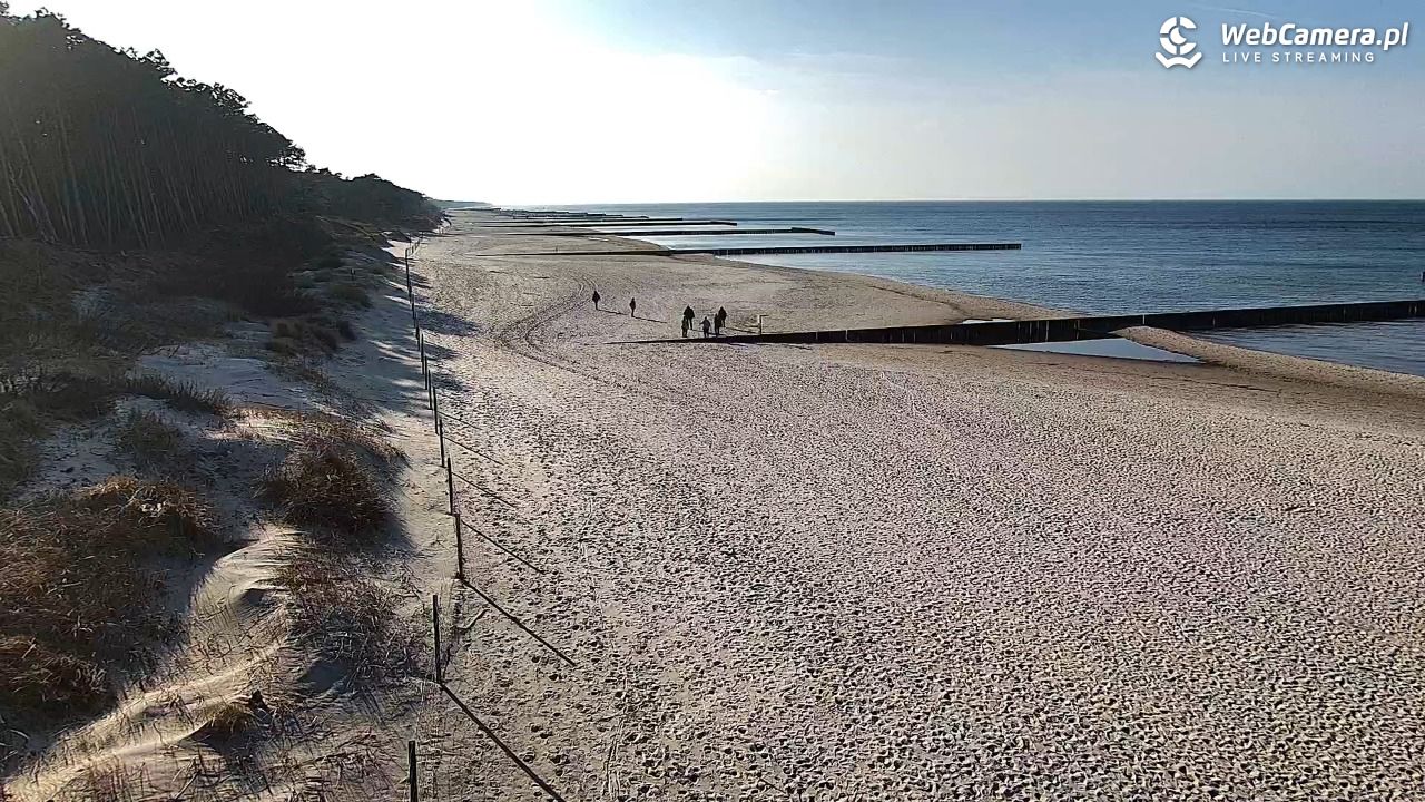 Dźwirzyno - widok na plażę NOWOŚĆ - 11 marzec 2026, 15:19