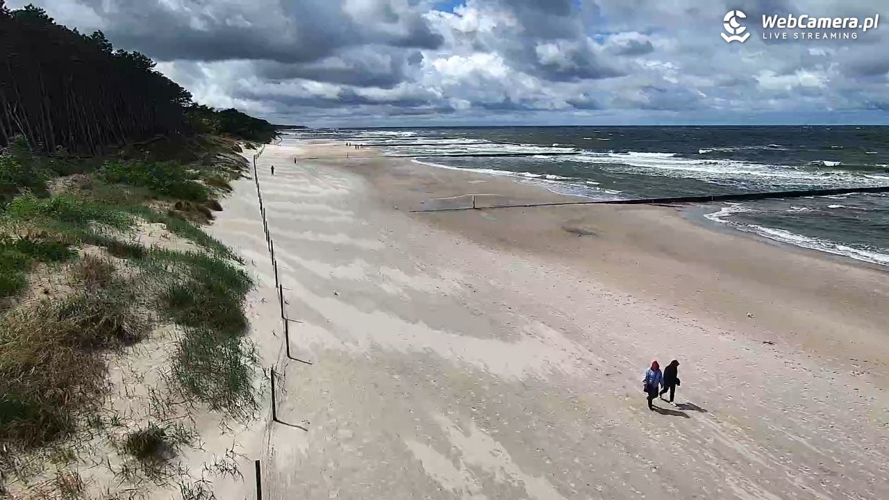 Dźwirzyno - widok na plażę NOWOŚĆ - 14 czerwiec 2026, 14:04