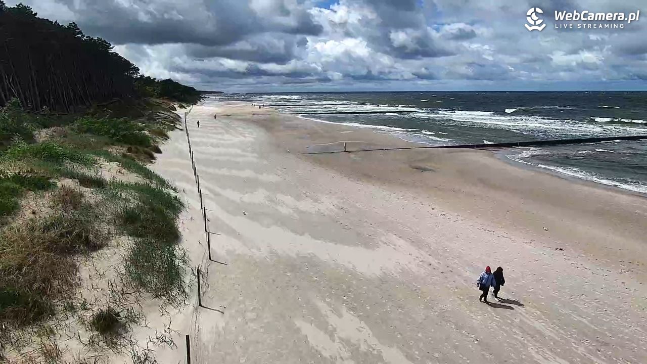 Dźwirzyno - widok na plażę NOWOŚĆ - 14 czerwiec 2026, 14:04