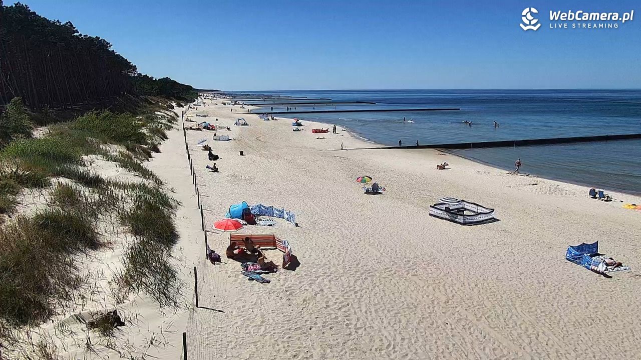 Dźwirzyno - widok na plażę NOWOŚĆ - 02 lipiec 2025, 13:44