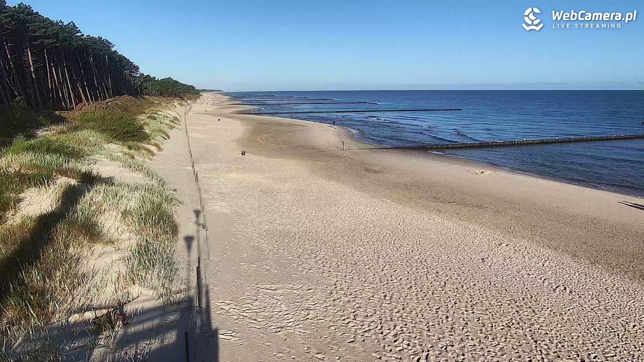 Dźwirzyno - widok na plażę NOWOŚĆ - 01 lipiec 2025, 06:54