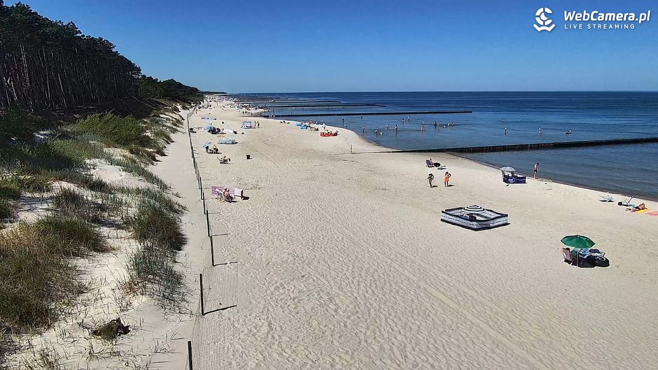 Dźwirzyno - widok na plażę NOWOŚĆ - 02 lipiec 2025, 11:15