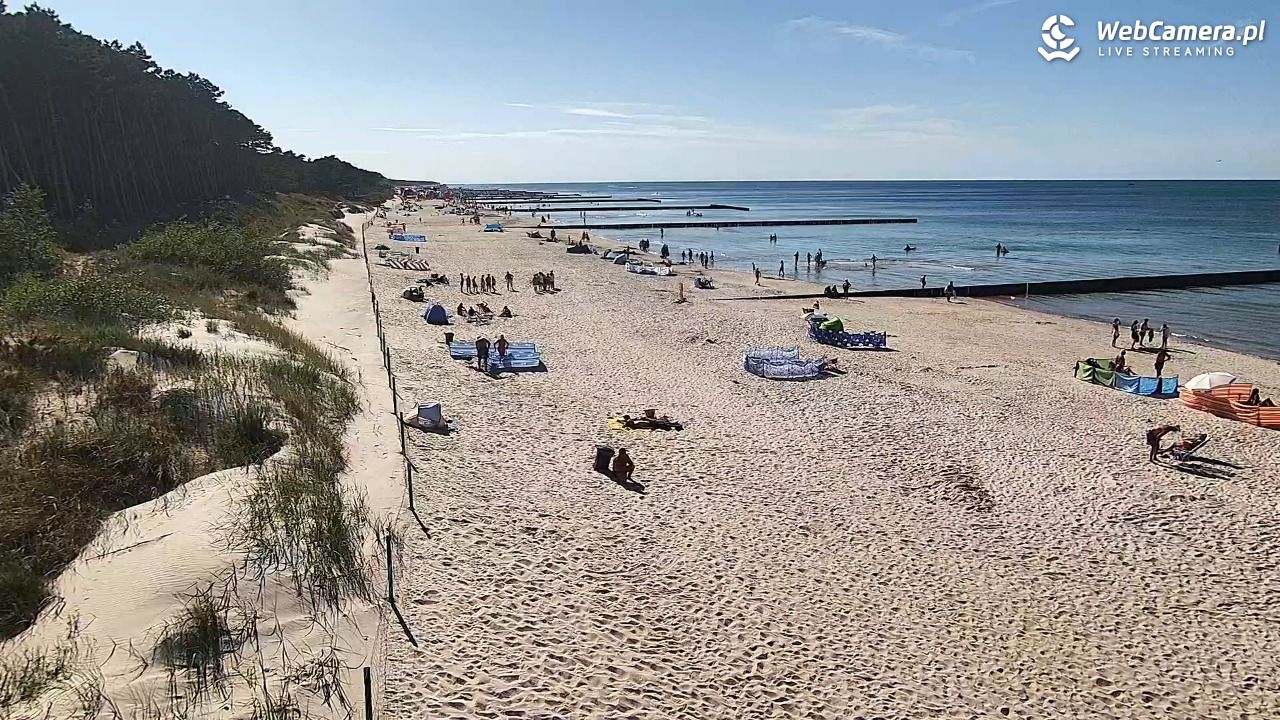 Dźwirzyno - widok na plażę NOWOŚĆ - 09 sierpień 2026, 16:21
