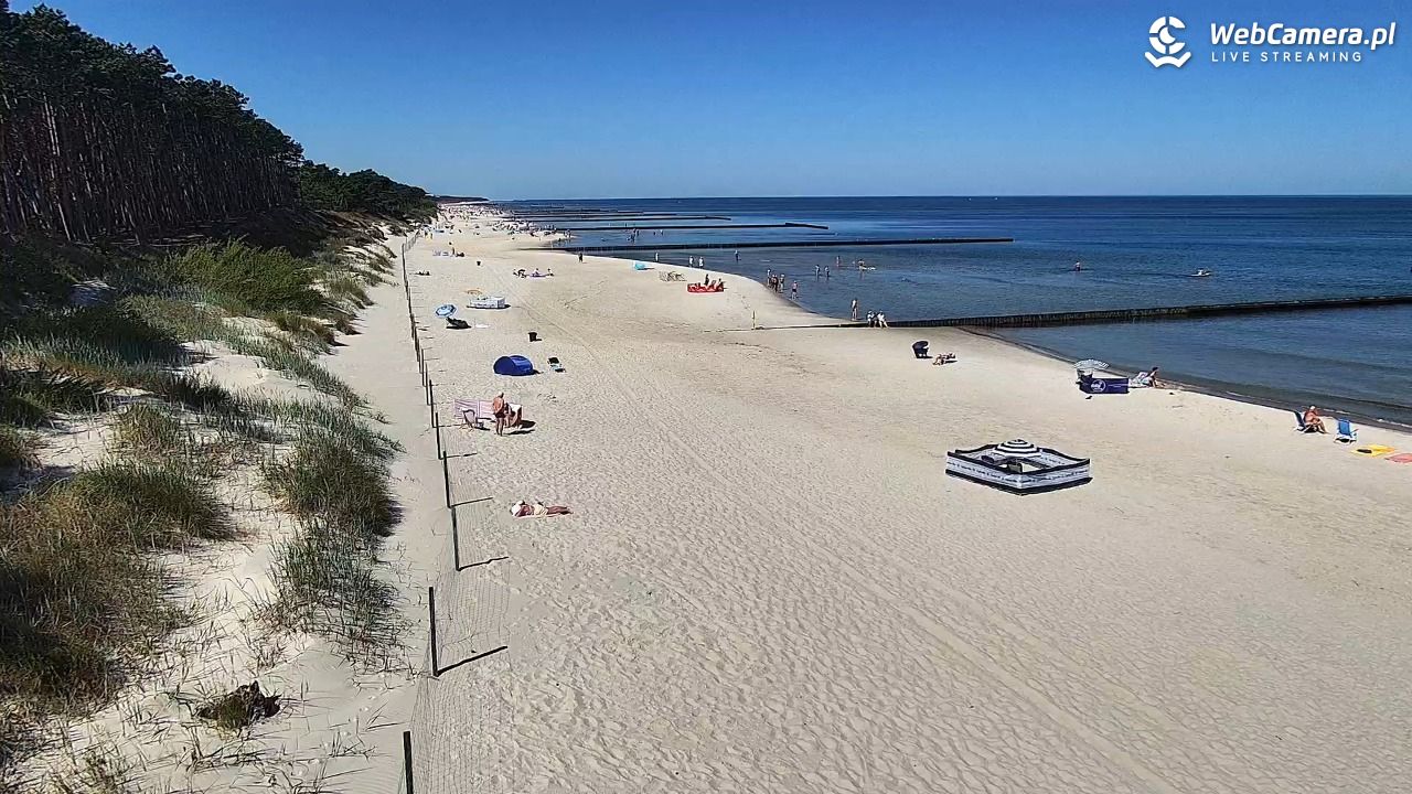Dźwirzyno - widok na plażę NOWOŚĆ - 02 lipiec 2025, 10:38